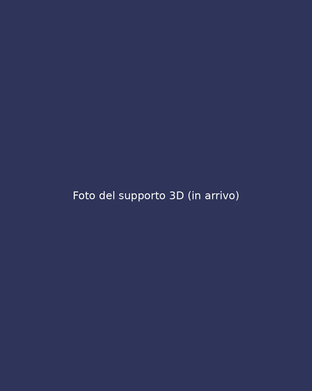 Il supporto 3D con il telefono e una carta